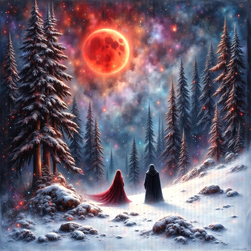 Distant Reverie-Canvas 40 x 40 cm