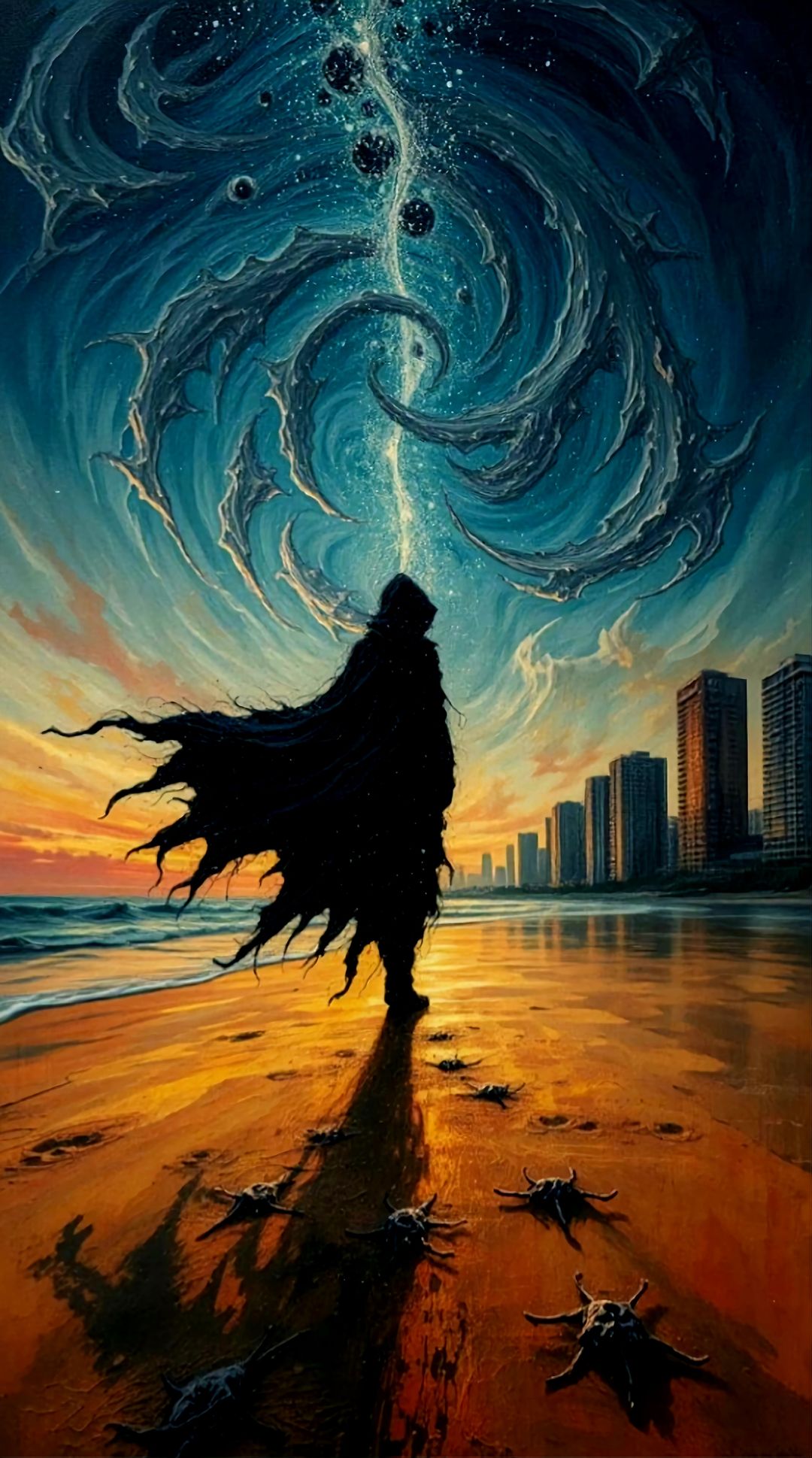 Between Dusk and Dreams-Canvas 60x30 cm
